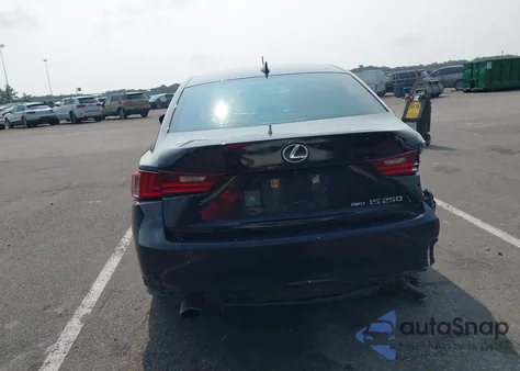 2014 Lexus Is 250 from USA, damaged, VIN JTHCF1D26E5008738